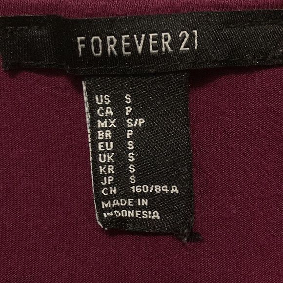 Forever 21 shortsleeved bodysuit size S - Picture 4 of 8